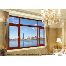 Standard names of aluminum casement windows profile/brown aluminium window frames